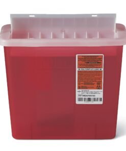 Biohazard sharps containers - 5 qt