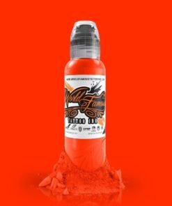 World Famous Ink - Straight Orange 1oz